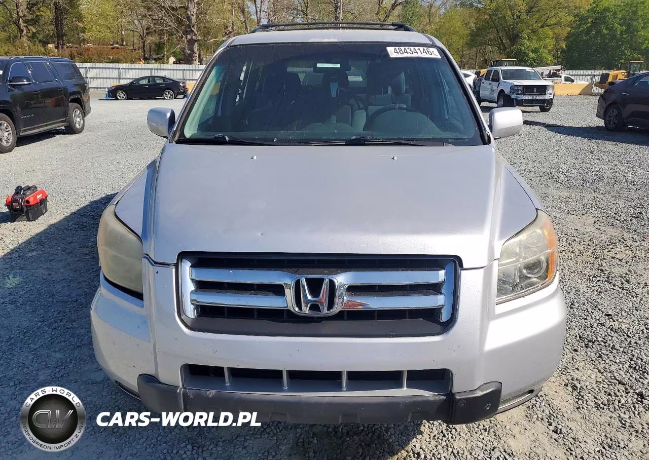 2008 Honda Pilot Ex VIN:5FNYF28488B000765 - 5