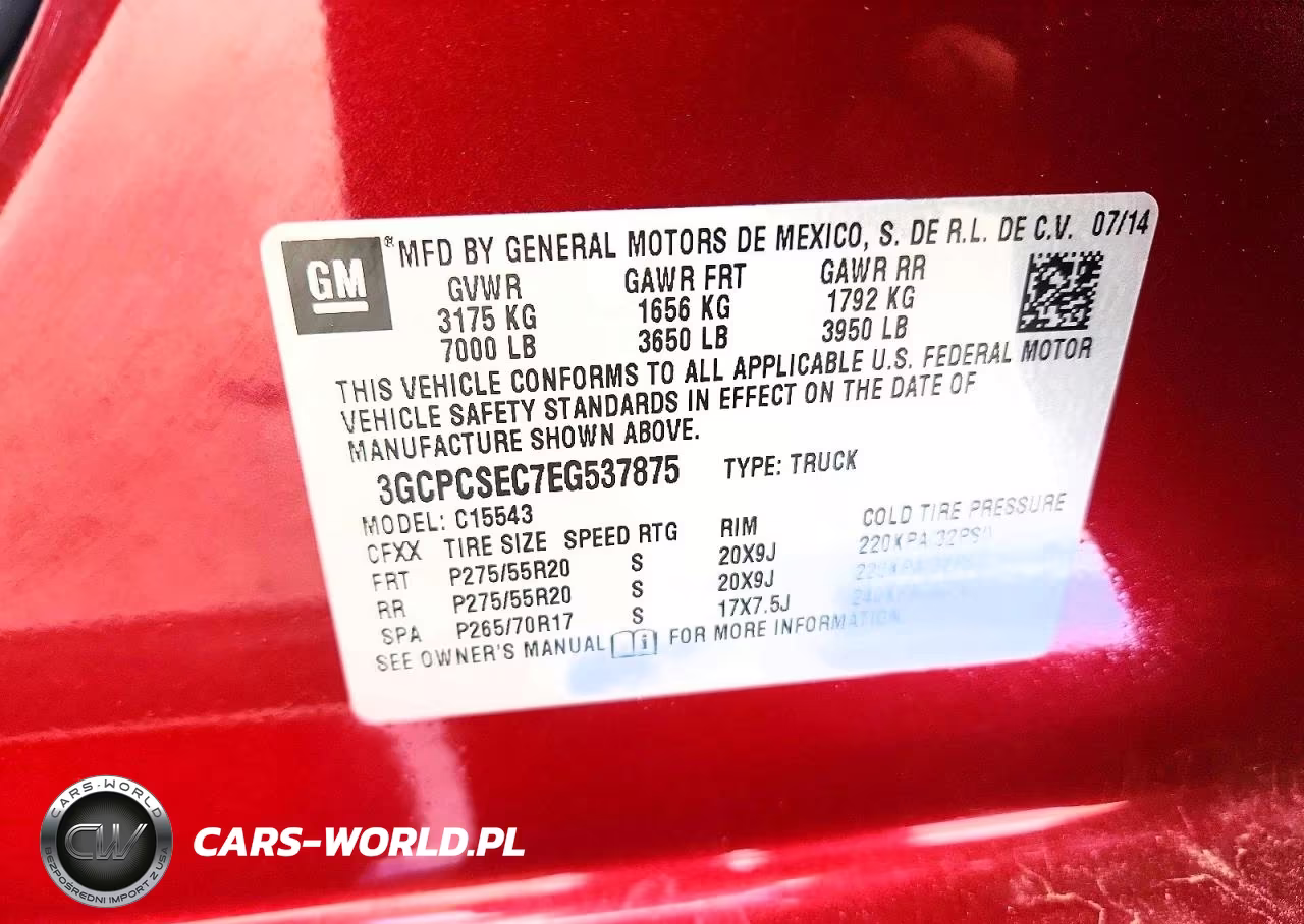 2014 Chevrolet Silverado C1500 Ltz VIN:3GCPCSEC7EG537875 - 12