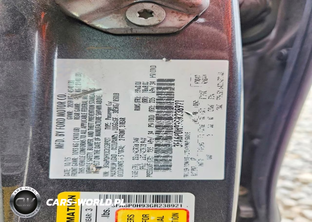 2016 Ford Fusion Se VIN:3FA6P0H93GR238921 - 12