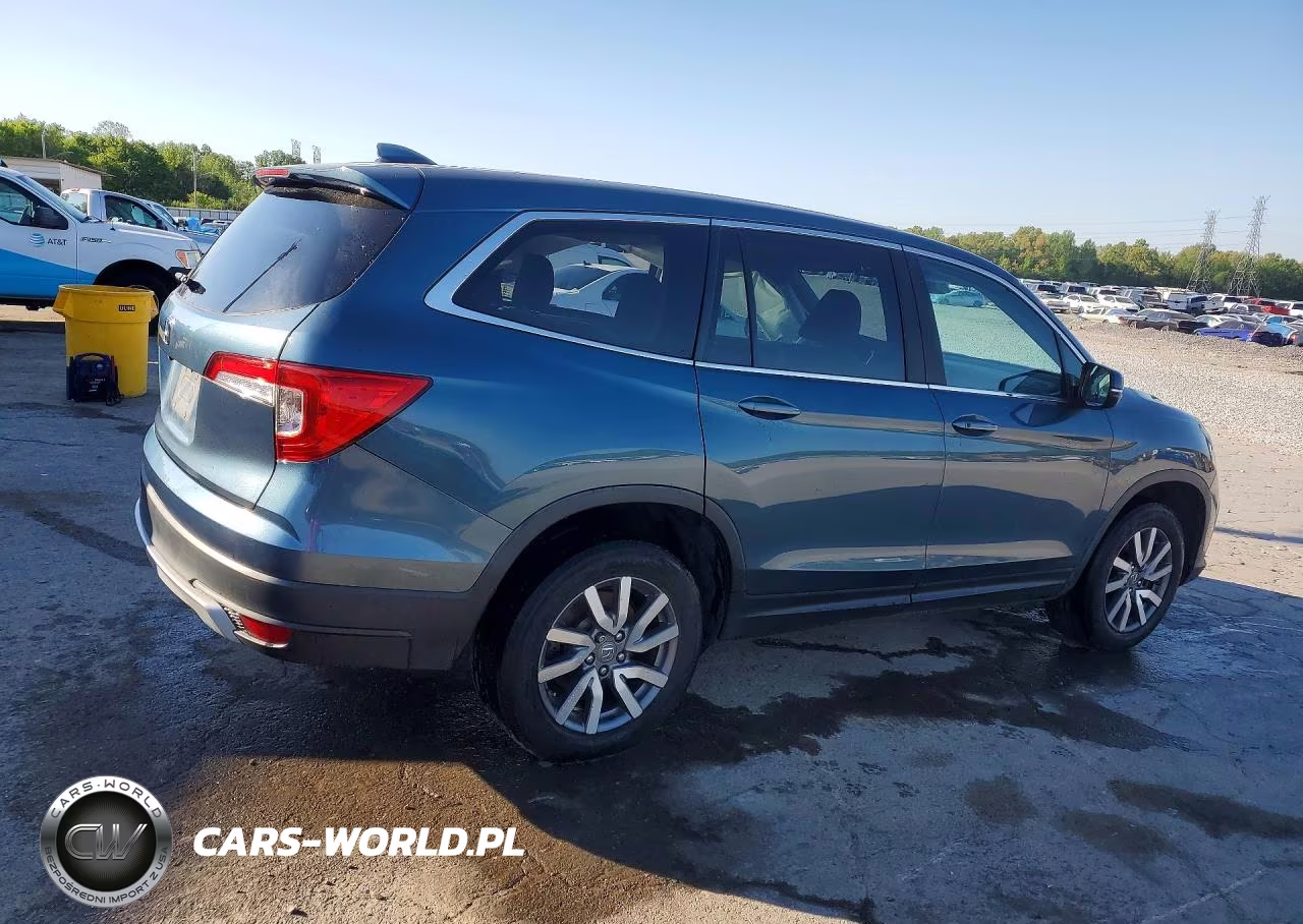 2020 Honda Pilot Ex VIN:5FNYF5H30LB023944 - 3