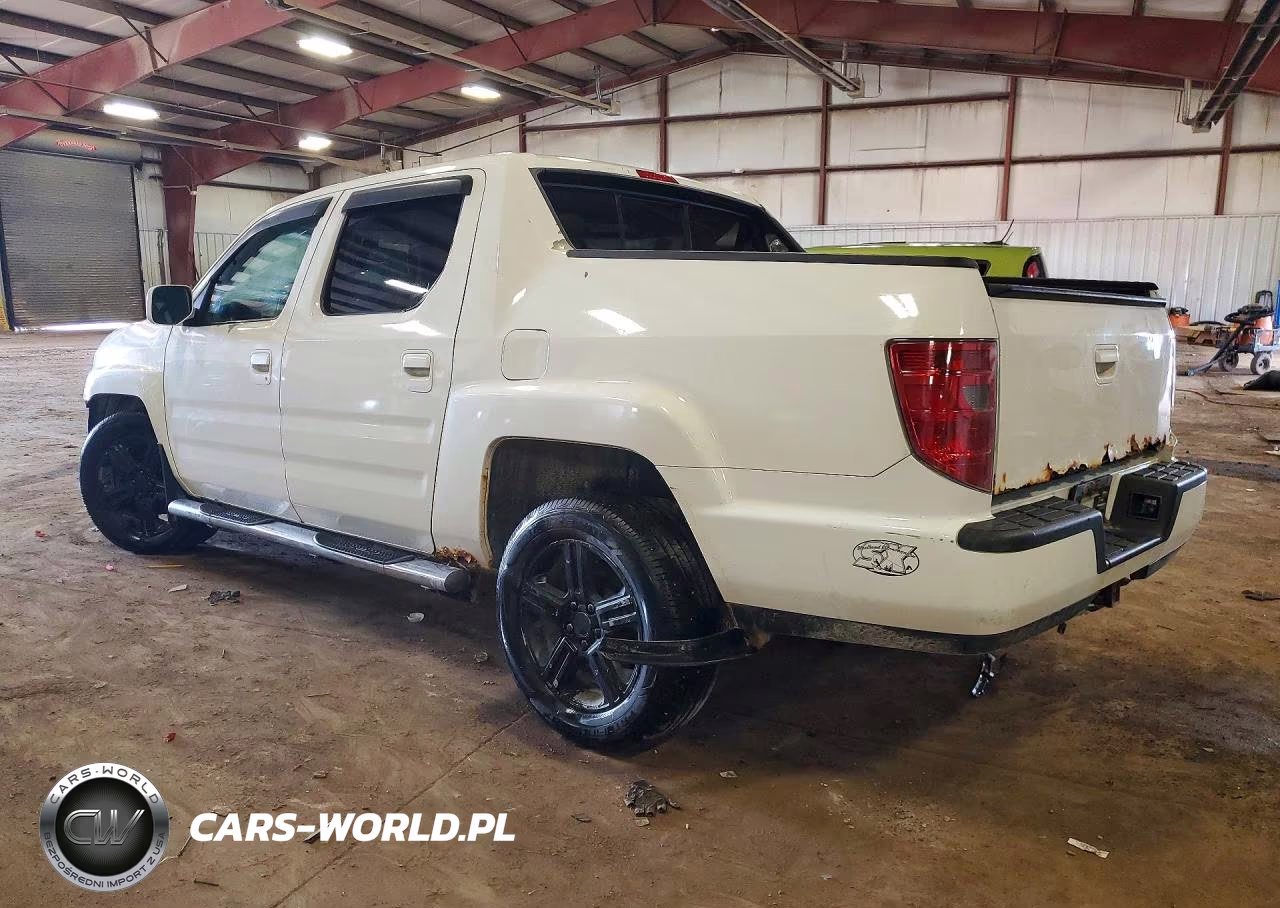 2011 Honda Ridgeline Rtl VIN:5FPYK1F54BB501040 - 2