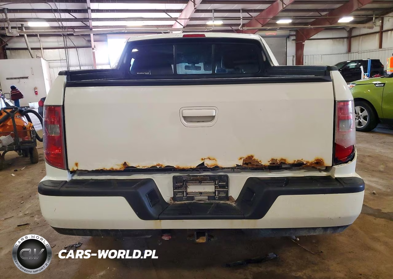 2011 Honda Ridgeline Rtl VIN:5FPYK1F54BB501040 - 6