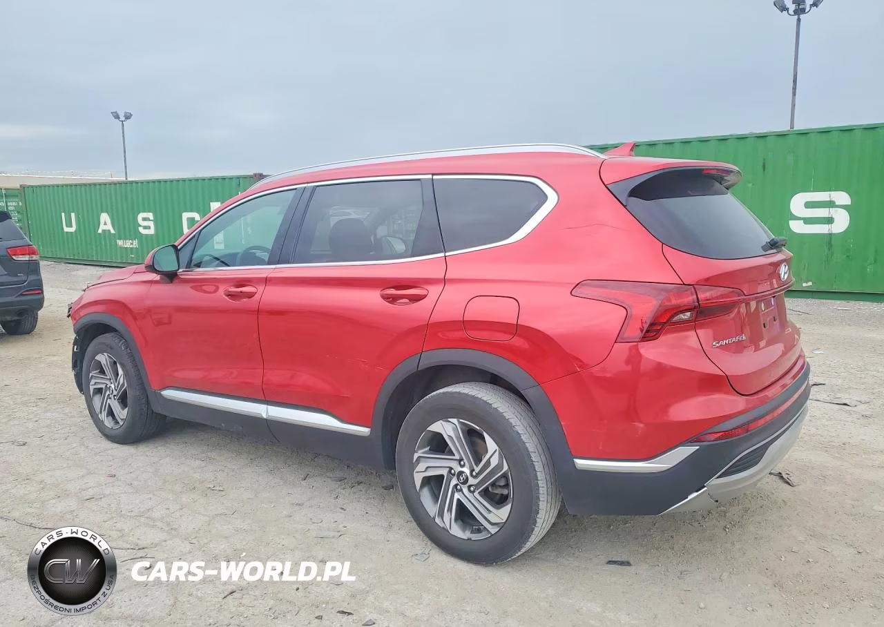 2021 Hyundai Santa Fe Sel VIN:5NMS24AJ6MH337232 - 2