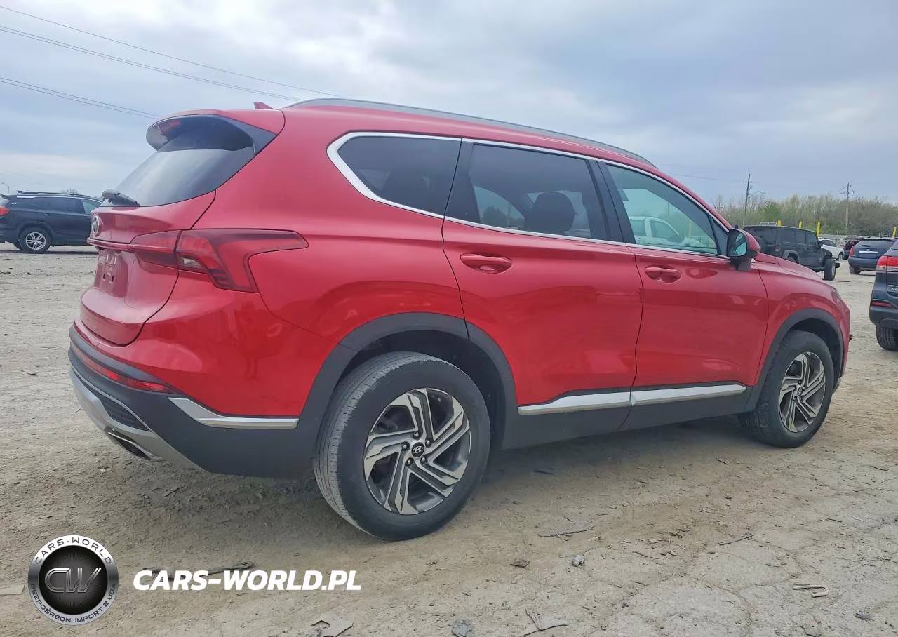 2021 Hyundai Santa Fe Sel VIN:5NMS24AJ6MH337232 - 3