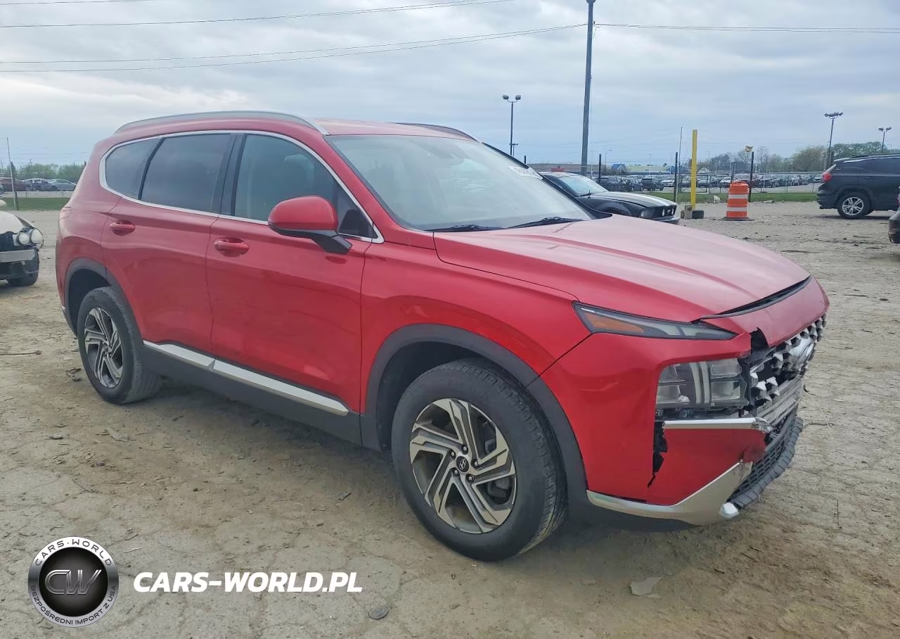 2021 Hyundai Santa Fe Sel VIN:5NMS24AJ6MH337232 - 4