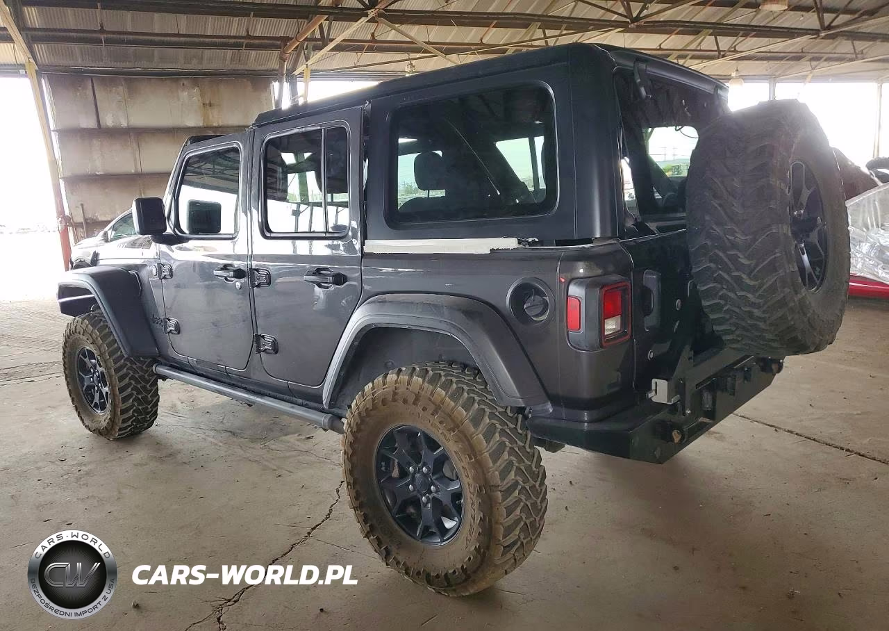 2020 Jeep Wrangler Unlimited Sport VIN:1C4HJXDG3LW169317 - 2