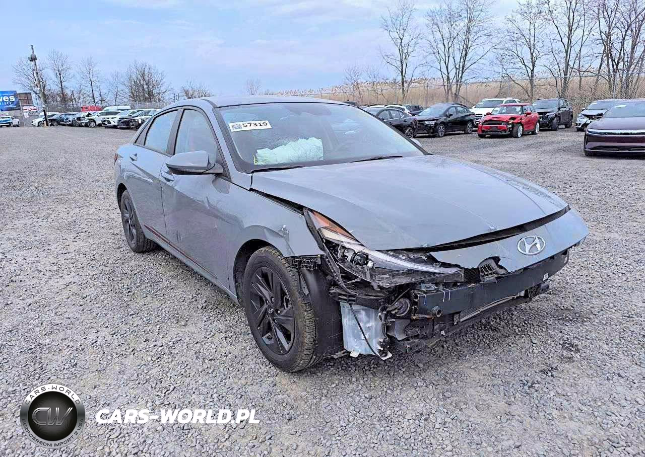 2021 Hyundai Elantra Sel VIN:KMHLM4AG6MU091838 - 3
