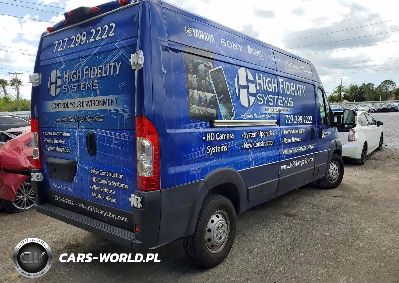 2021 Ram Promaster 2500 Utility - Service Van VIN:3C6LRVDG7ME507117 - 3