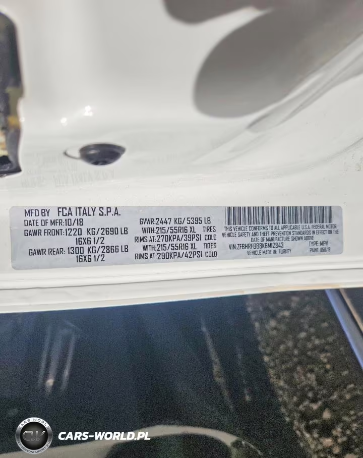 2019 Ram Promaster City Slt VIN:ZFBHRFBB8K6M12843 - 14