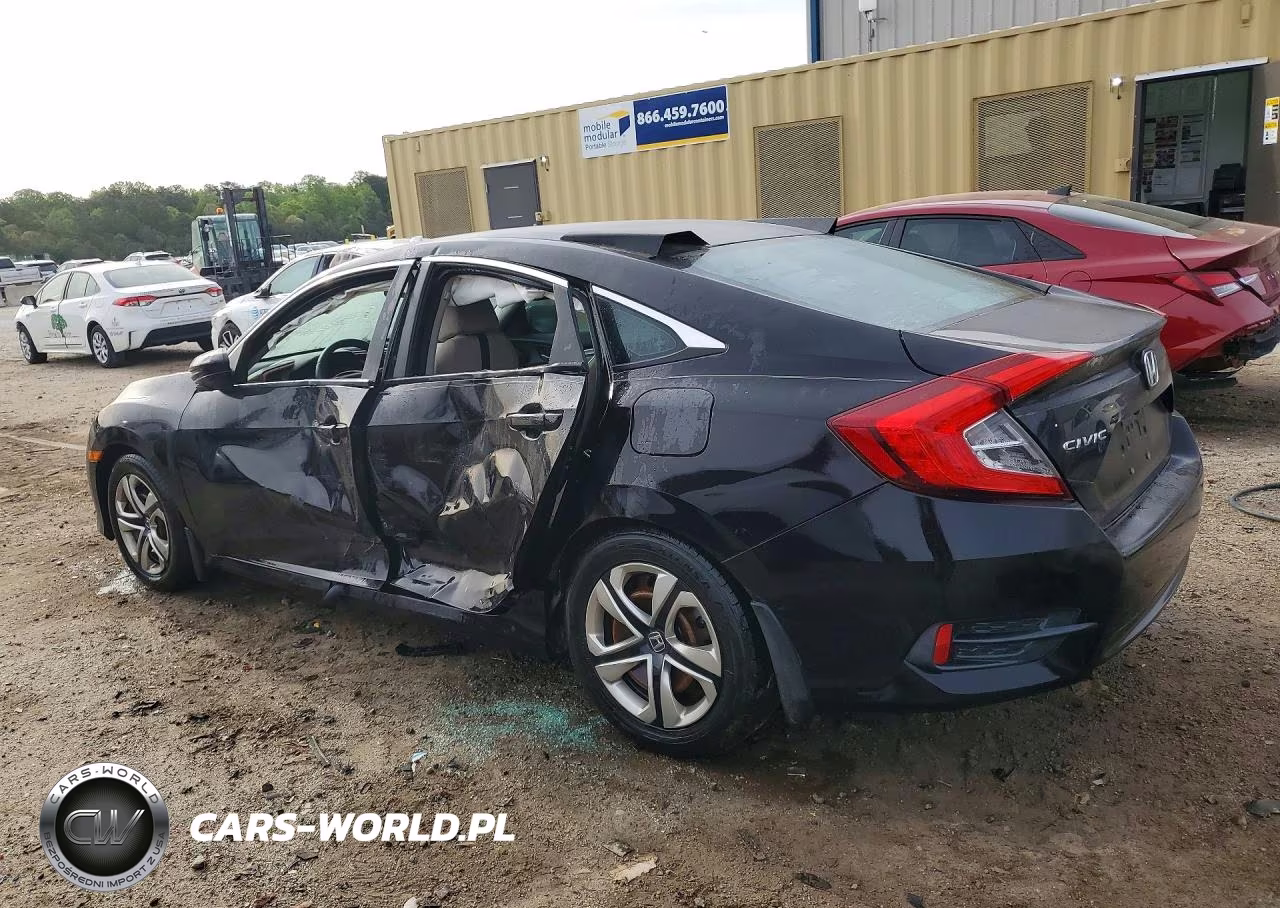 2017 Honda Civic Lx VIN:19XFC2F58HE074222 - 2