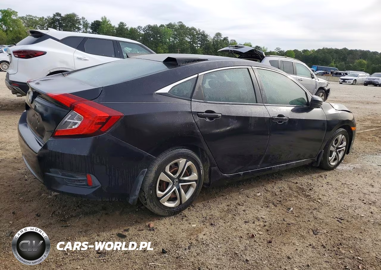 2017 Honda Civic Lx VIN:19XFC2F58HE074222 - 3