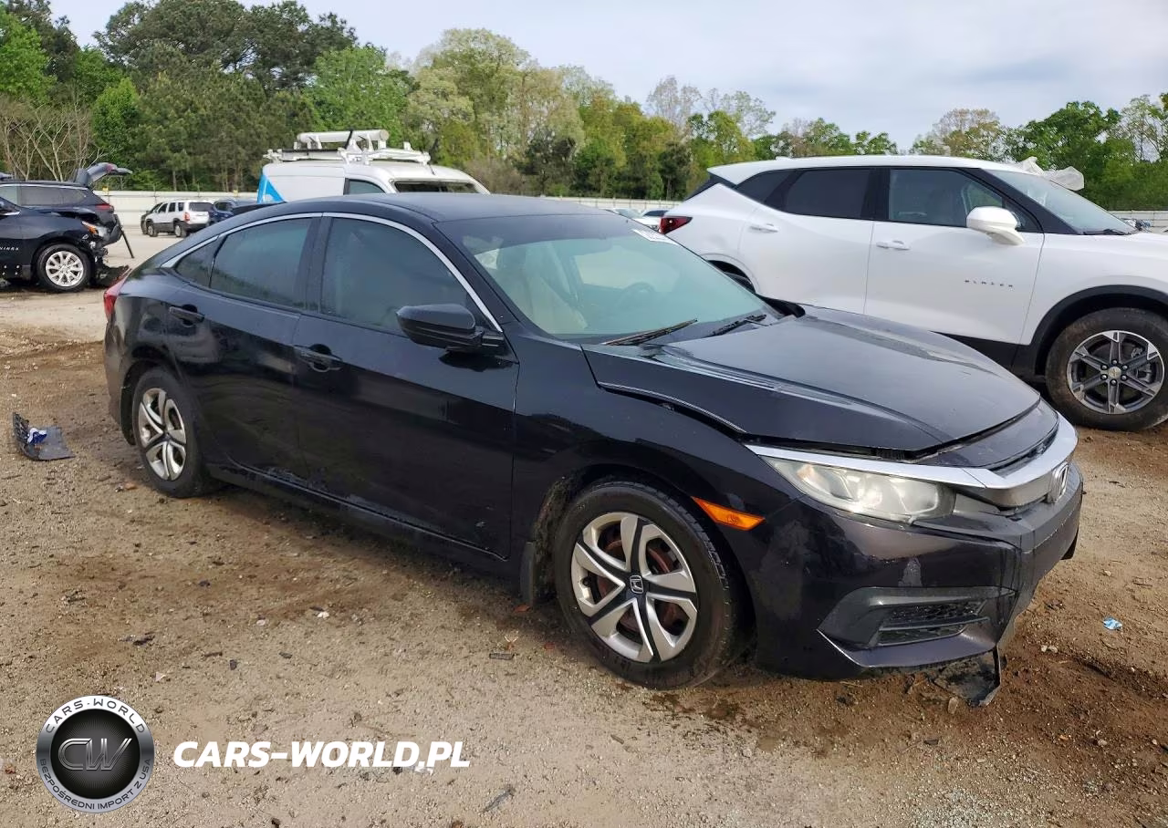 2017 Honda Civic Lx VIN:19XFC2F58HE074222 - 4