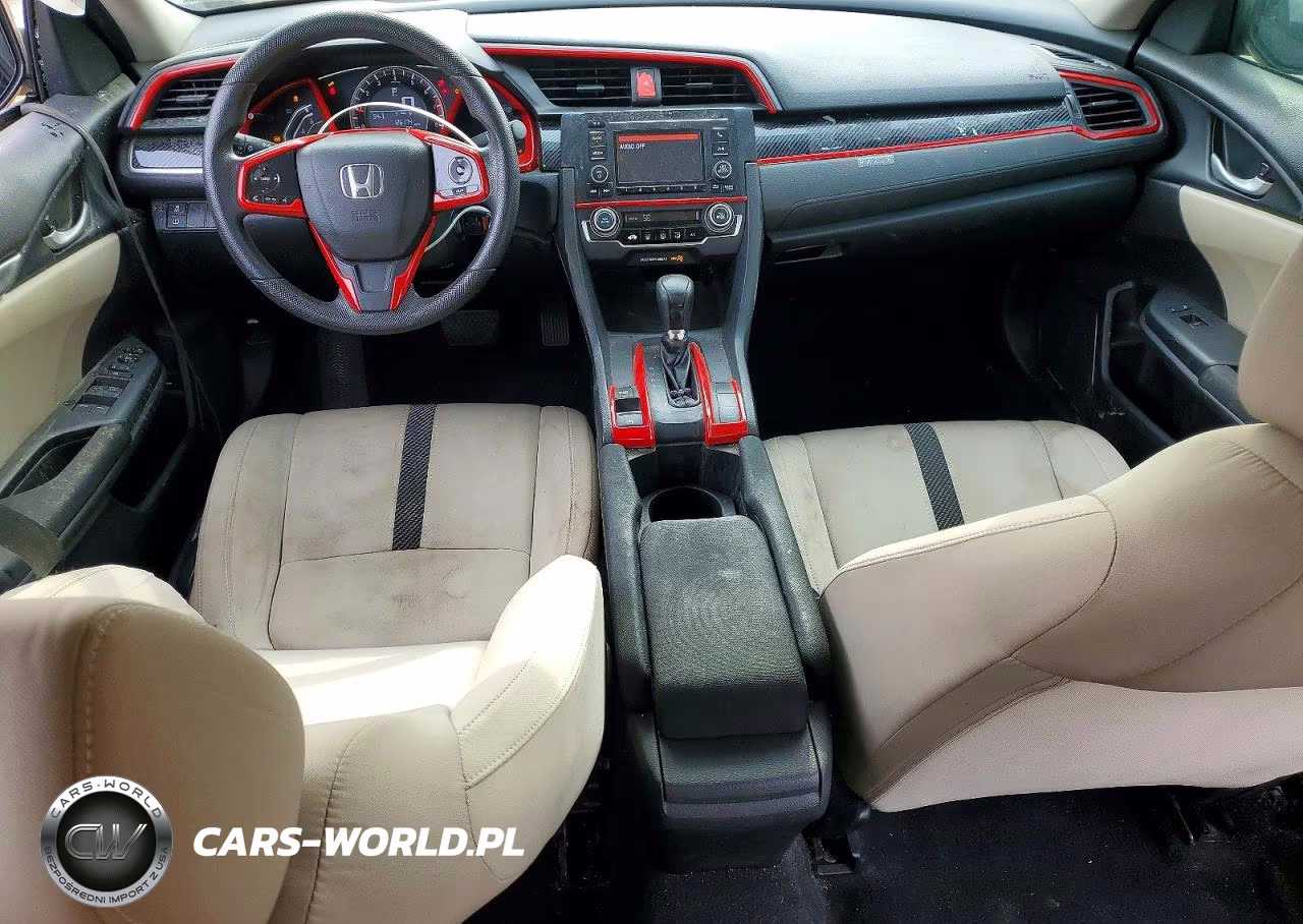 2017 Honda Civic Lx VIN:19XFC2F58HE074222 - 8