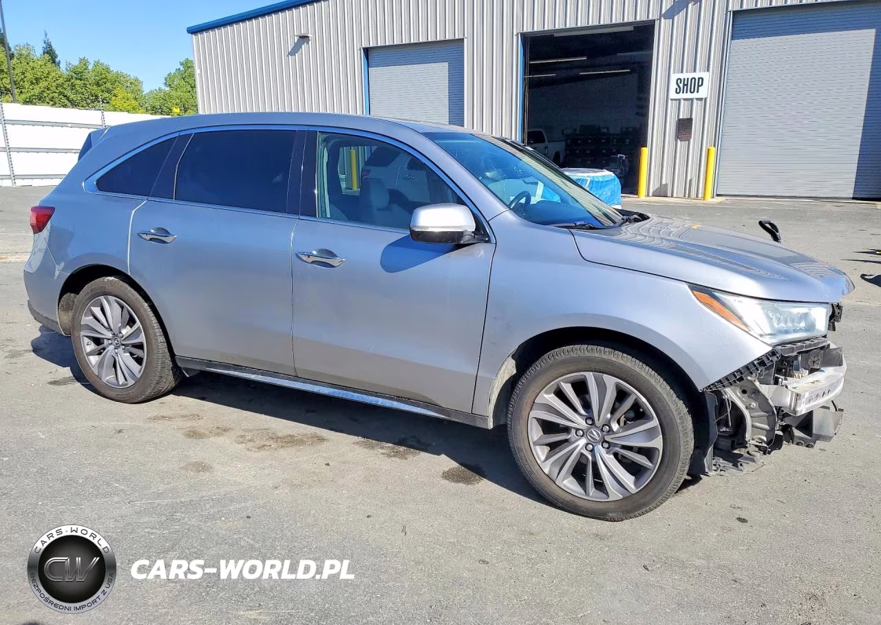 2017 Acura Mdx Technology VIN:5J8YD4H54HL002151 - 4