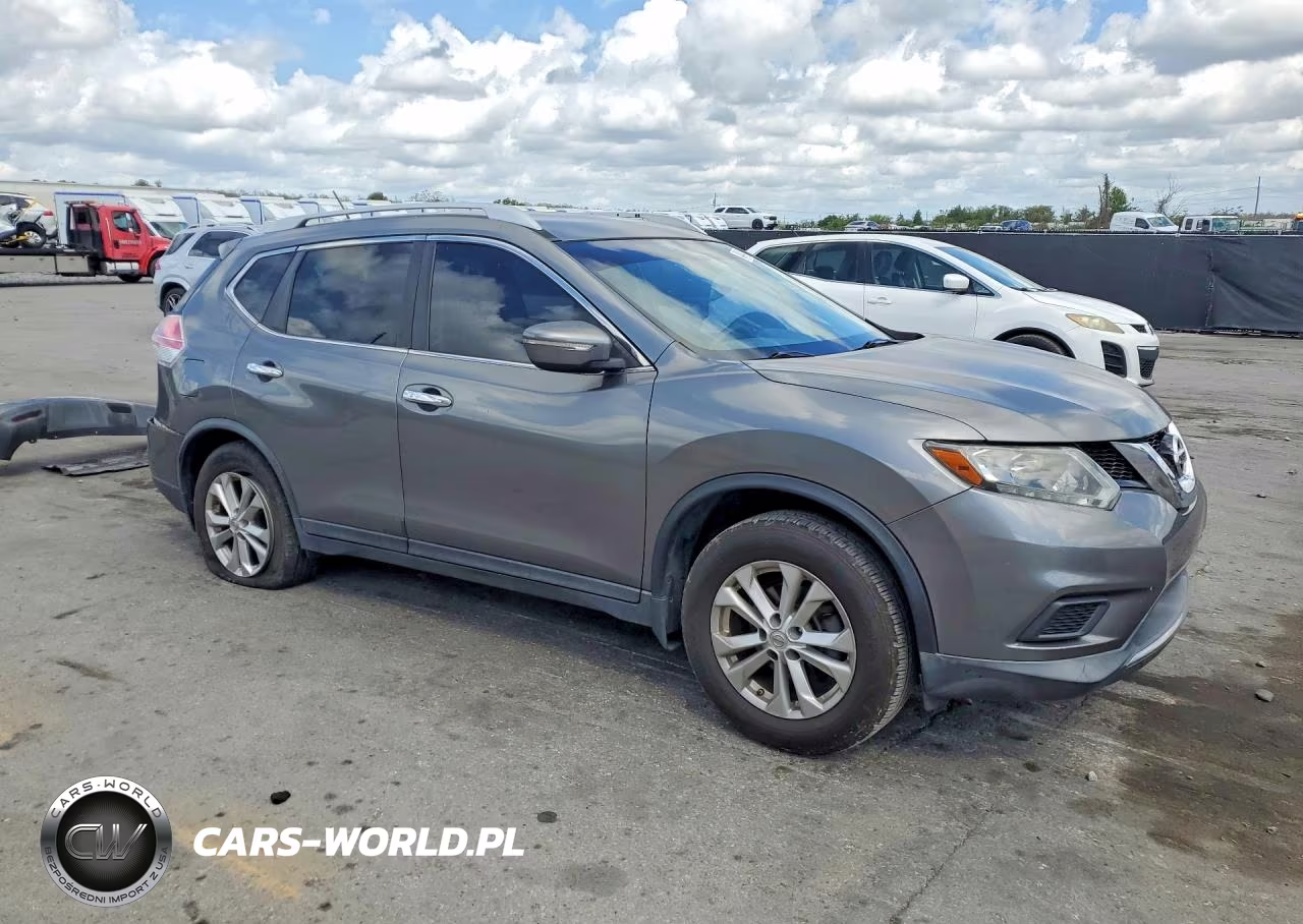 2015 Nissan Rogue Sv VIN:KNMAT2MT8FP516280 - 4