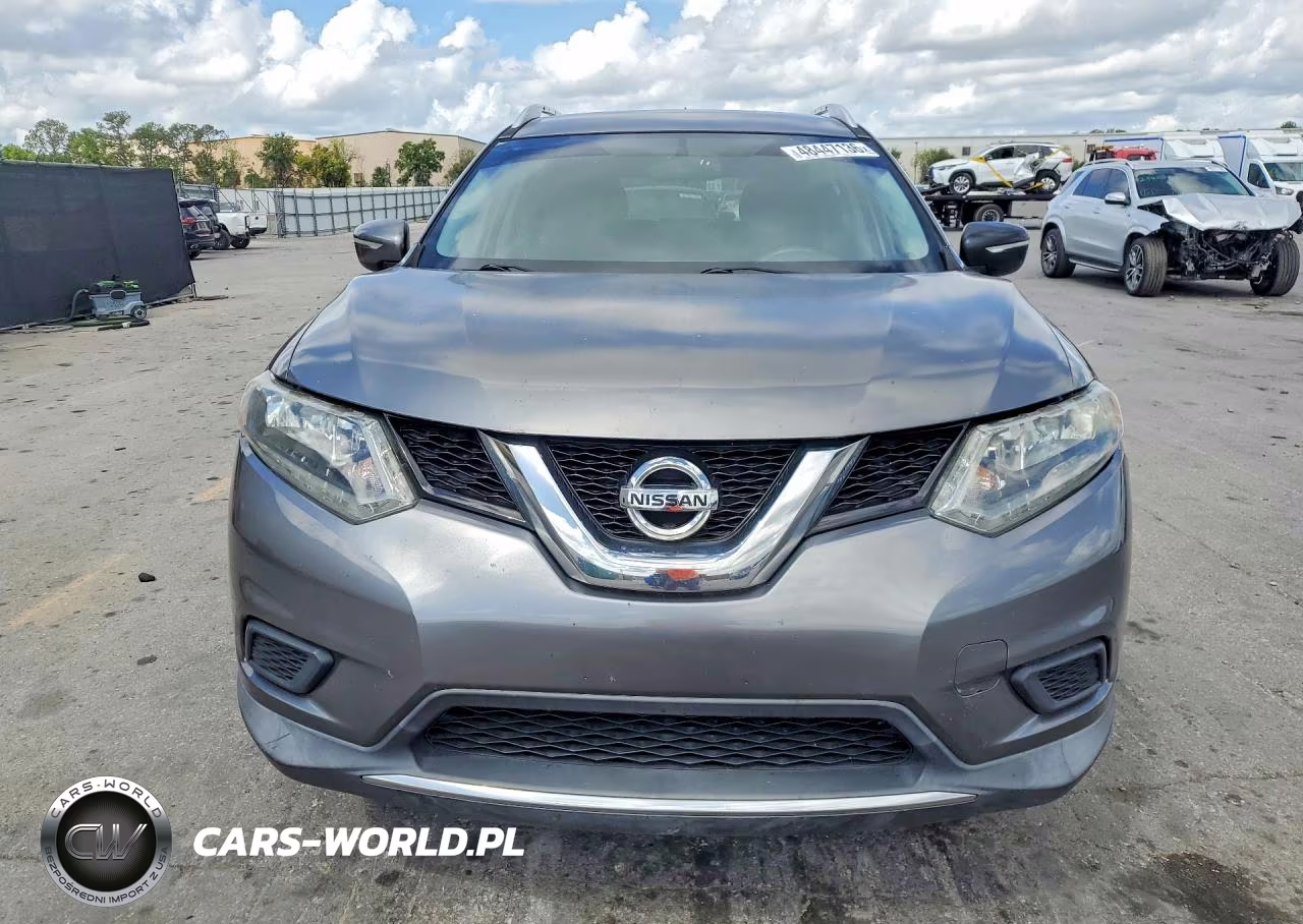 2015 Nissan Rogue Sv VIN:KNMAT2MT8FP516280 - 5