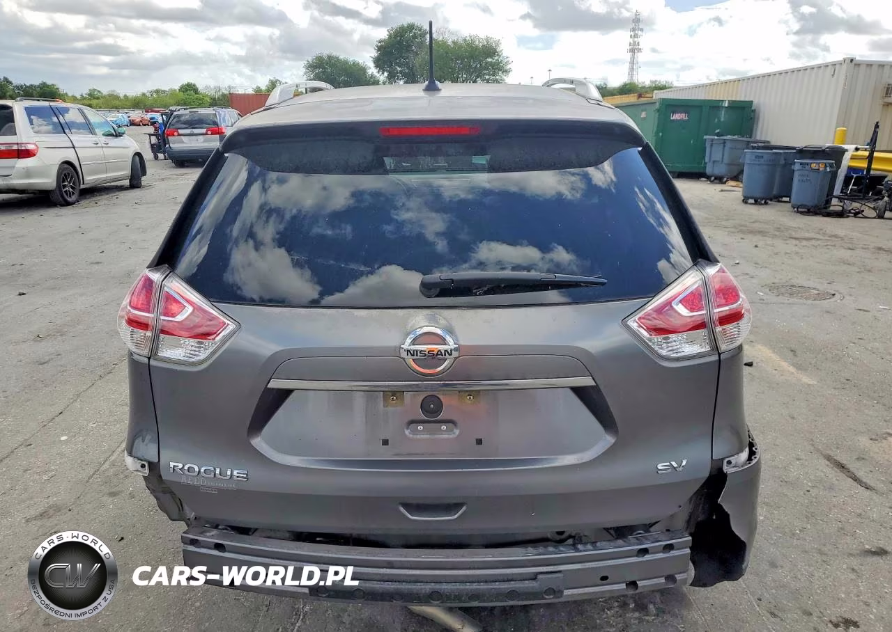 2015 Nissan Rogue Sv VIN:KNMAT2MT8FP516280 - 6