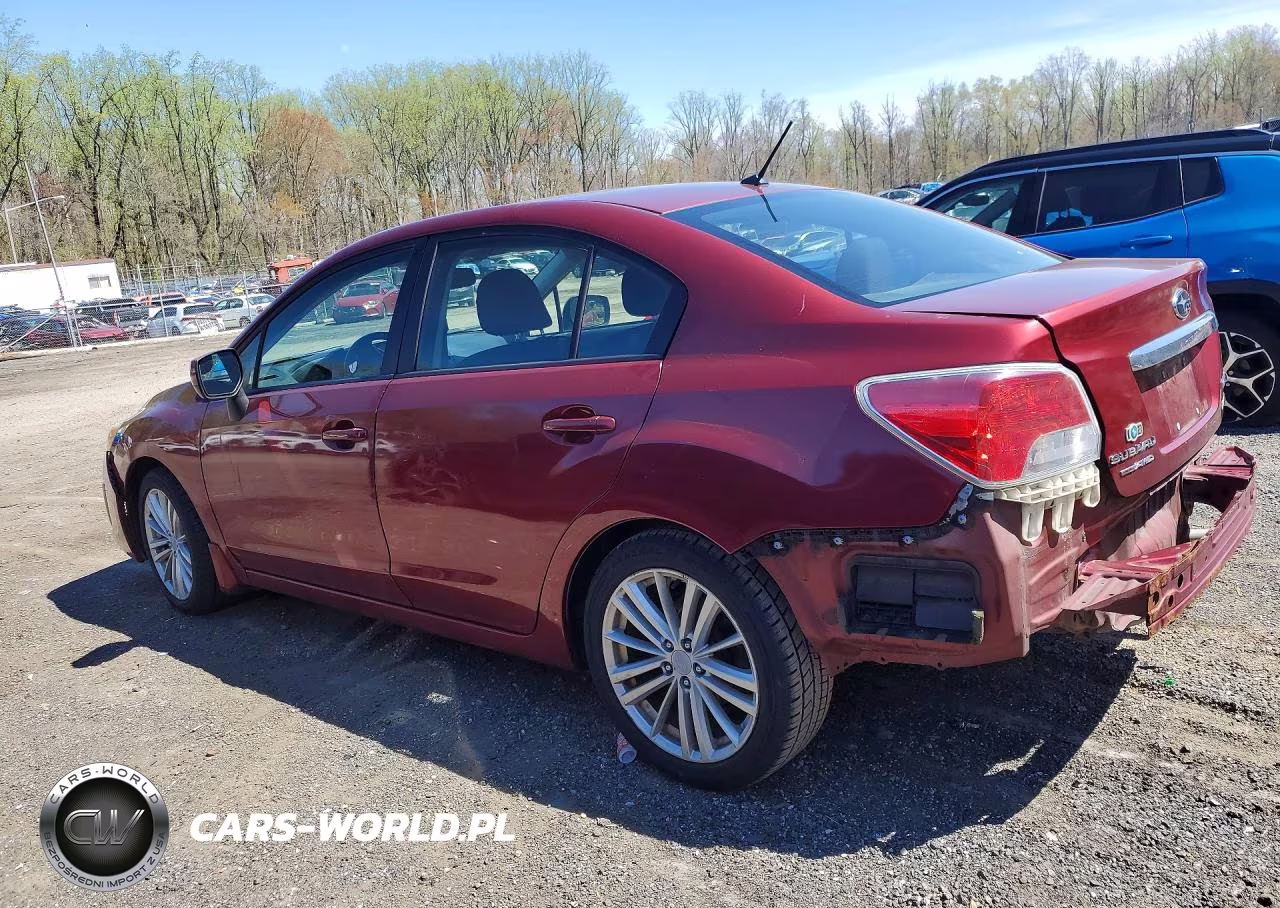 2012 Subaru Impreza Premium VIN:JF1GJAD65CH010003 - 2