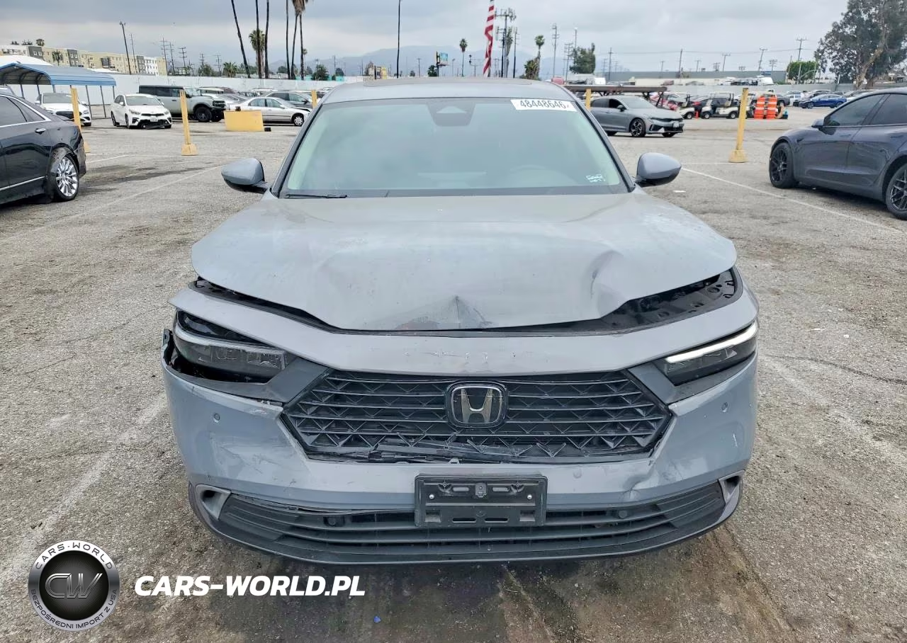 2025 Honda Accord Hybrid Exl VIN:1HGCY2F68SA001070 - 5