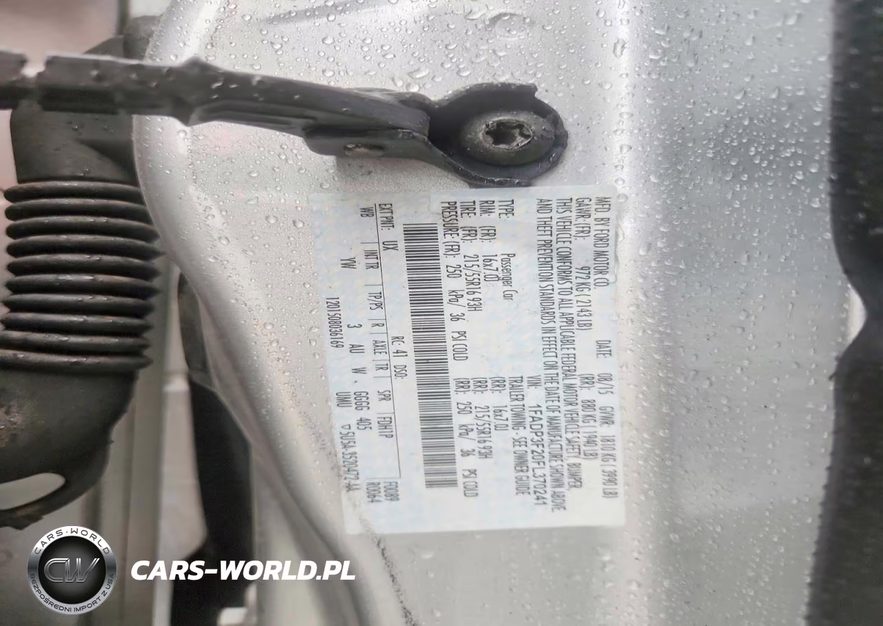 2015 Ford Focus Se VIN:1FADP3F20FL370241 - 12