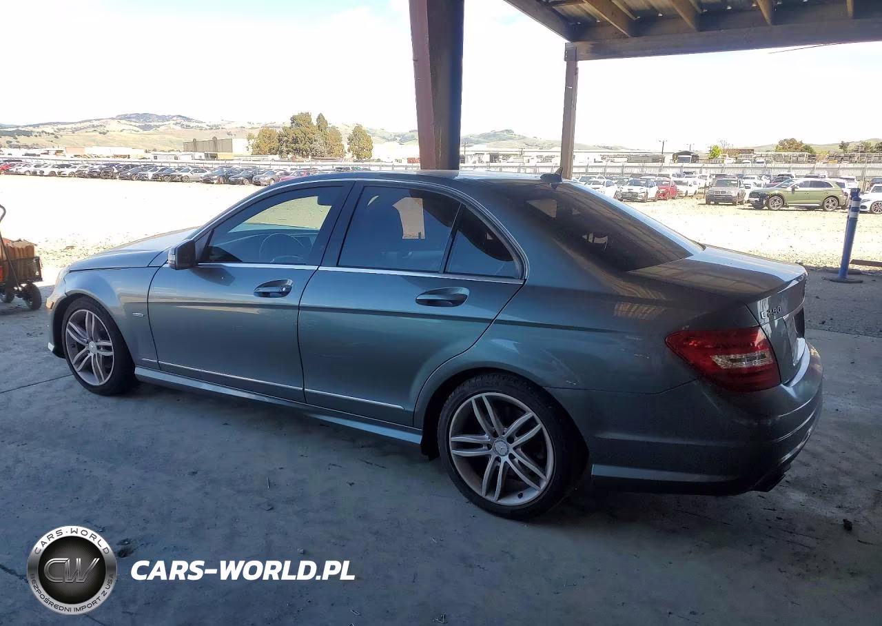 2012 Mercedes-Benz C 250 VIN:WDDGF4HB3CR237002 - 2