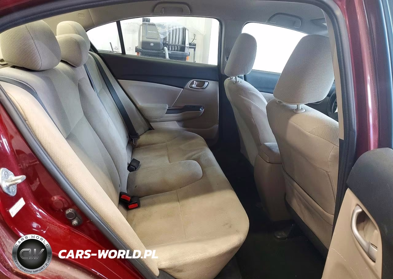 2013 Honda Civic Lx VIN:2HGFB2F54DH549187 - 10
