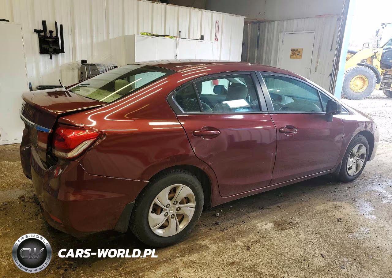 2013 Honda Civic Lx VIN:2HGFB2F54DH549187 - 3