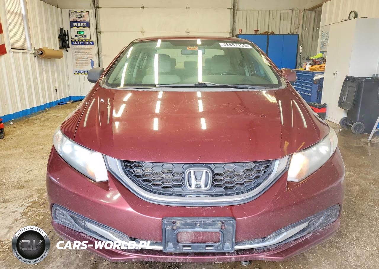 2013 Honda Civic Lx VIN:2HGFB2F54DH549187 - 5