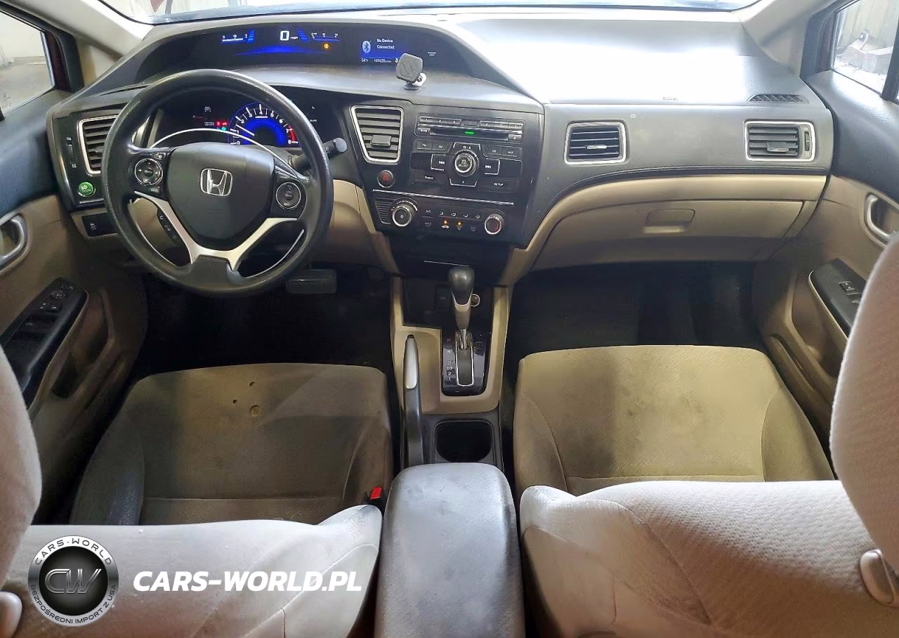 2013 Honda Civic Lx VIN:2HGFB2F54DH549187 - 8