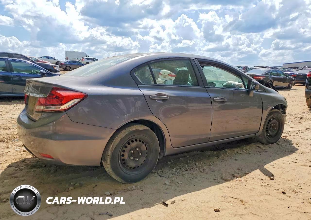 2015 Honda Civic Lx VIN:19XFB2F50FE119413 - 3