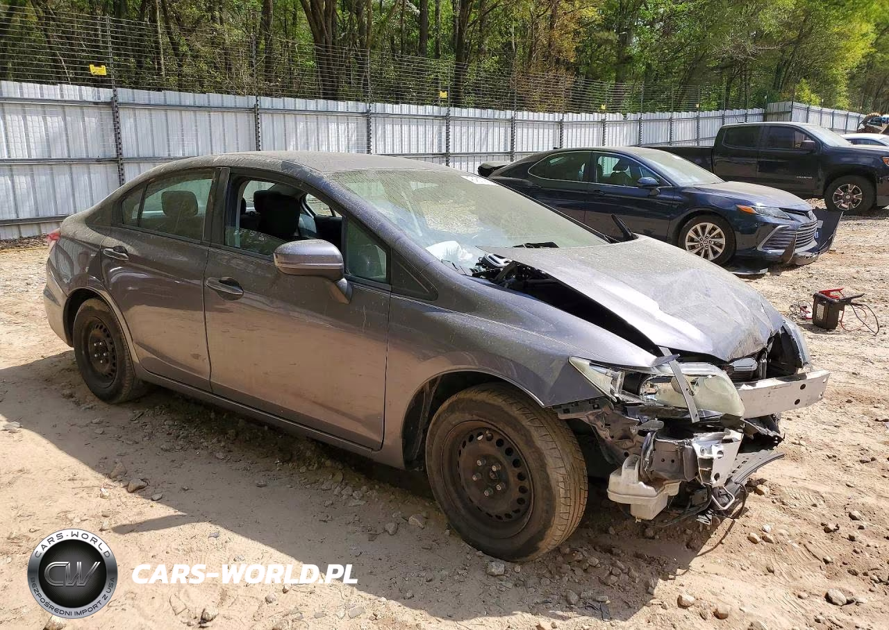 2015 Honda Civic Lx VIN:19XFB2F50FE119413 - 4