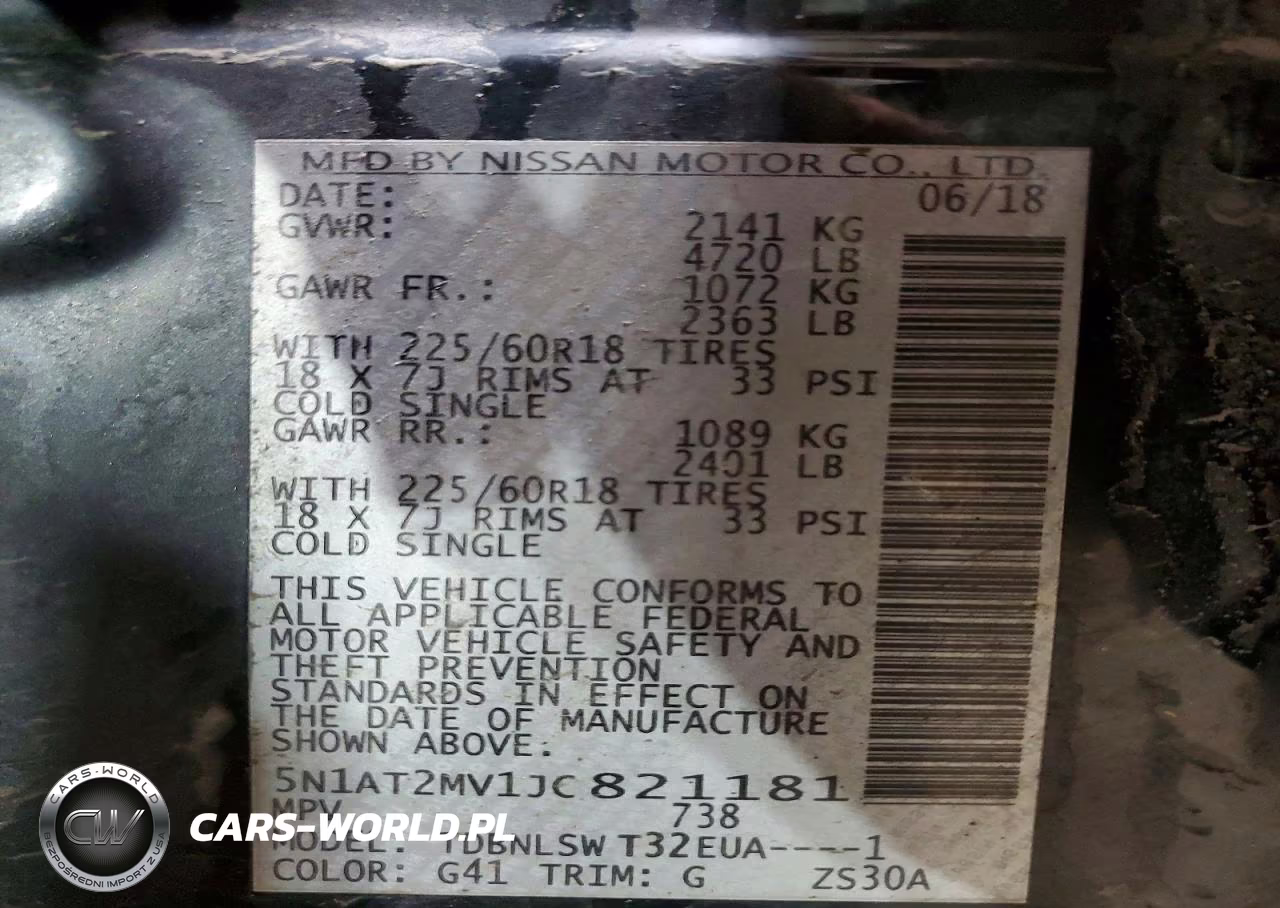 2018 Nissan Rogue S VIN:5N1AT2MV1JC821181 - 13