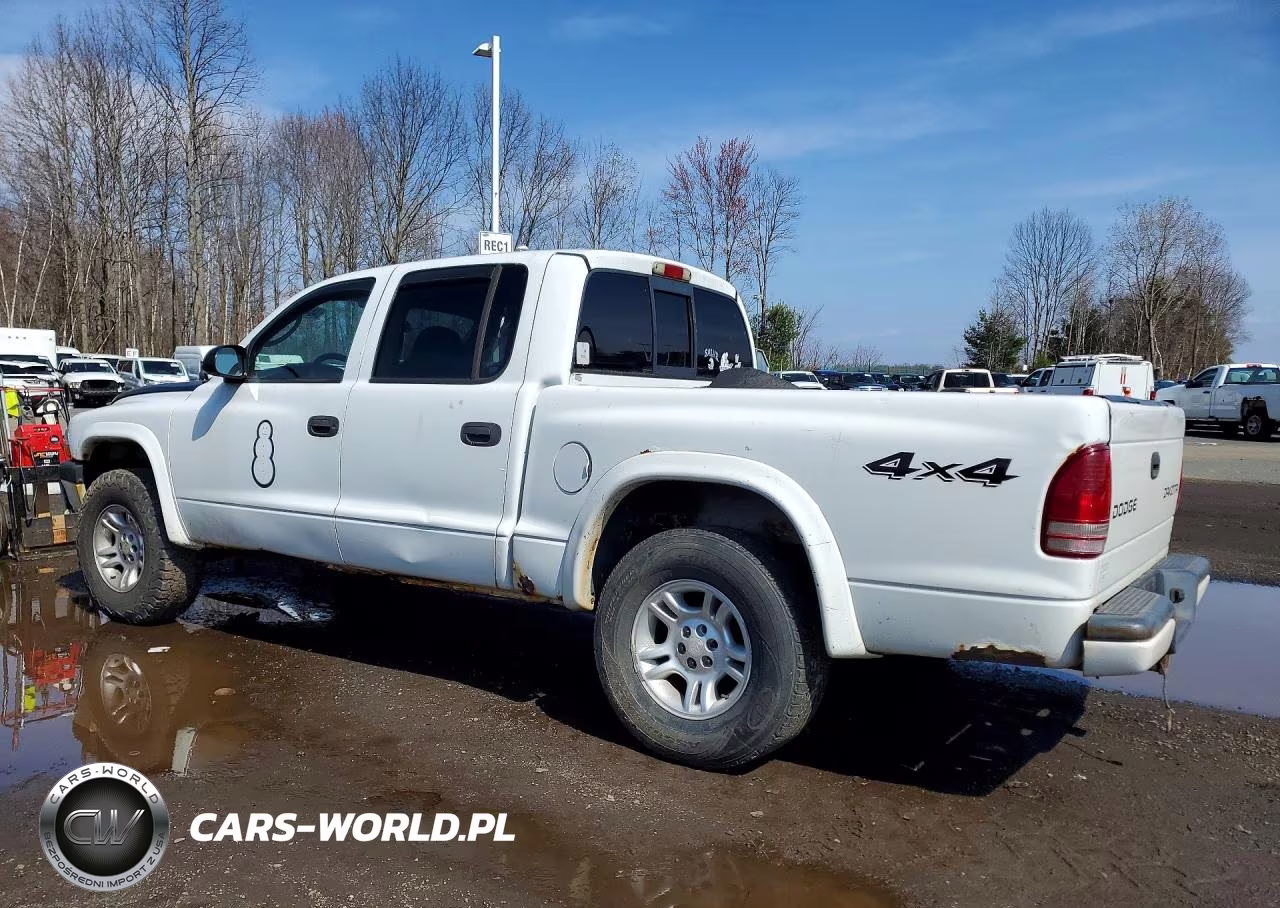 2004 Dodge Dakota Quad Sport VIN:1D7HG38N74S758580 - 2