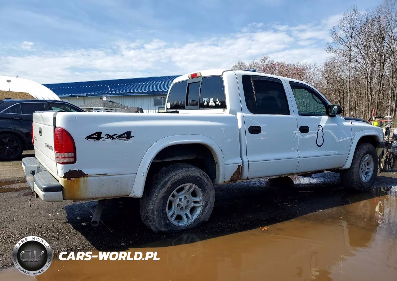 2004 Dodge Dakota Quad Sport VIN:1D7HG38N74S758580 - 3