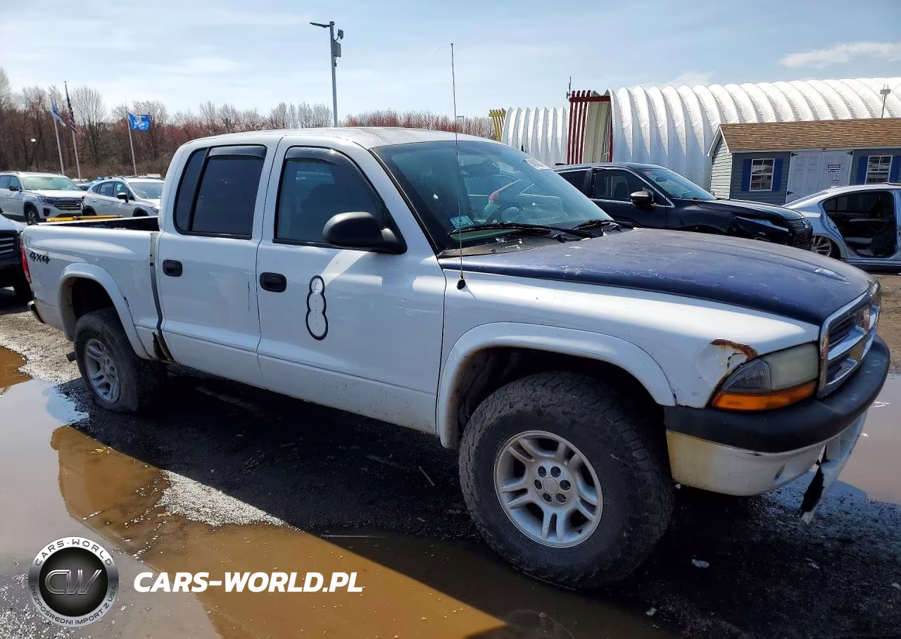 2004 Dodge Dakota Quad Sport VIN:1D7HG38N74S758580 - 4