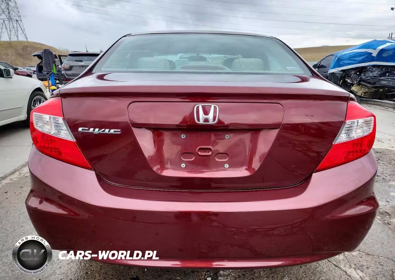 2012 Honda Civic Lx VIN:2HGFB2F57CH536545 - 6