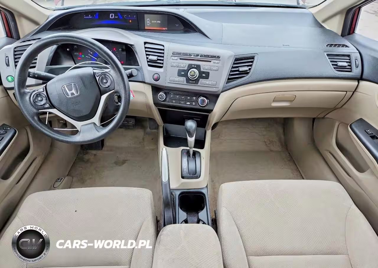 2012 Honda Civic Lx VIN:2HGFB2F57CH536545 - 8