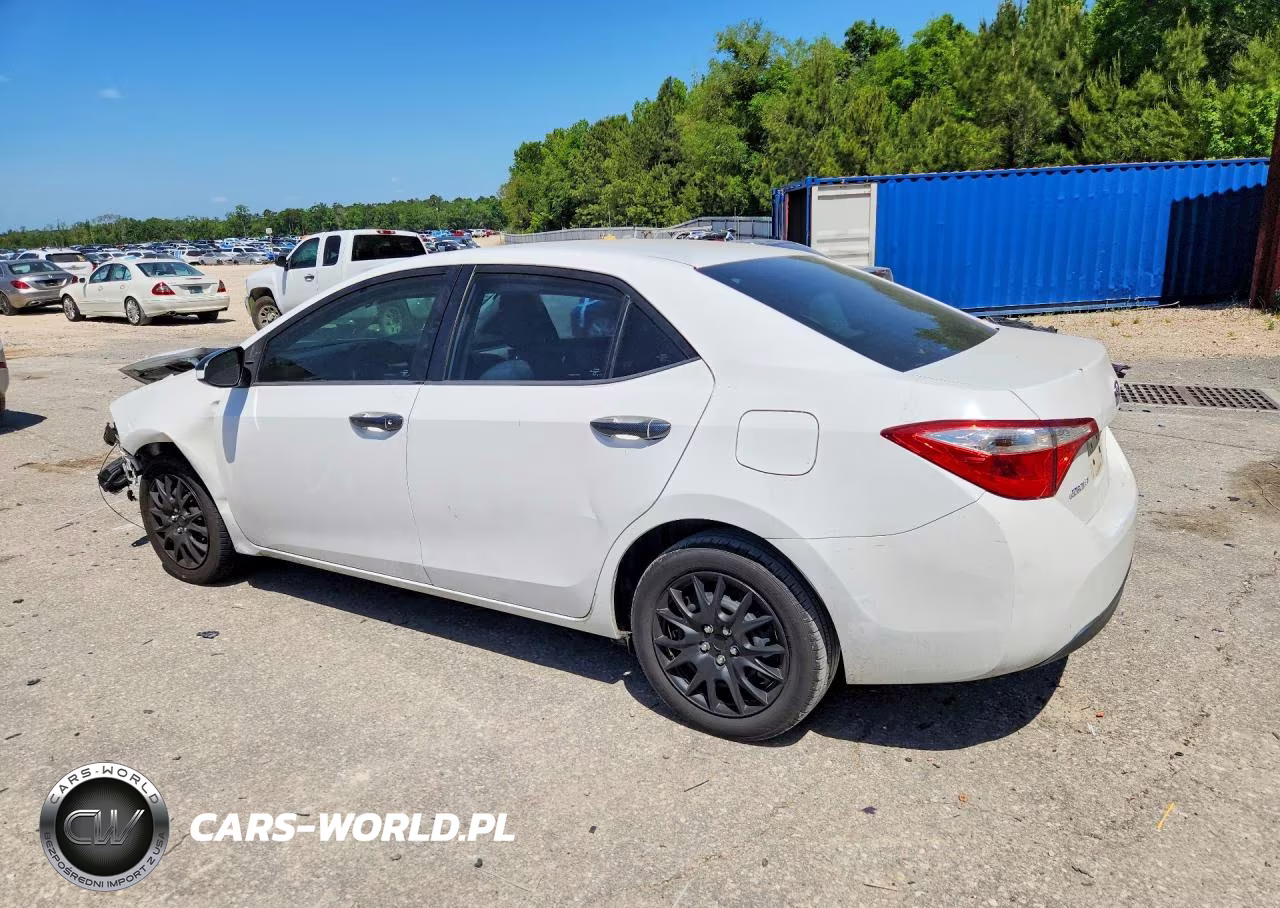 2016 Toyota Corolla Le VIN:2T1BURHE1GC570168 - 2