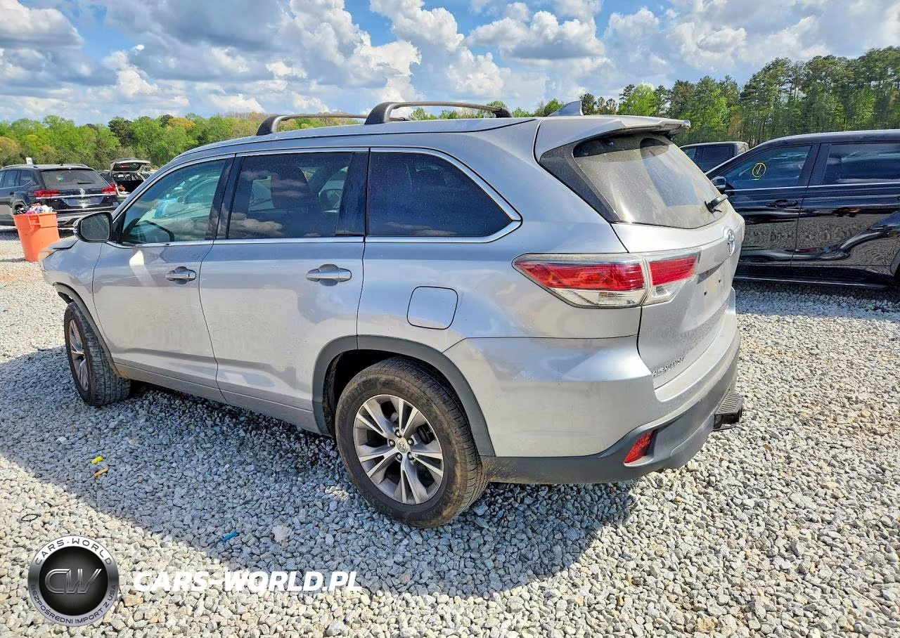 2015 Toyota Highlander Xle VIN:5TDKKRFH8FS104441 - 2