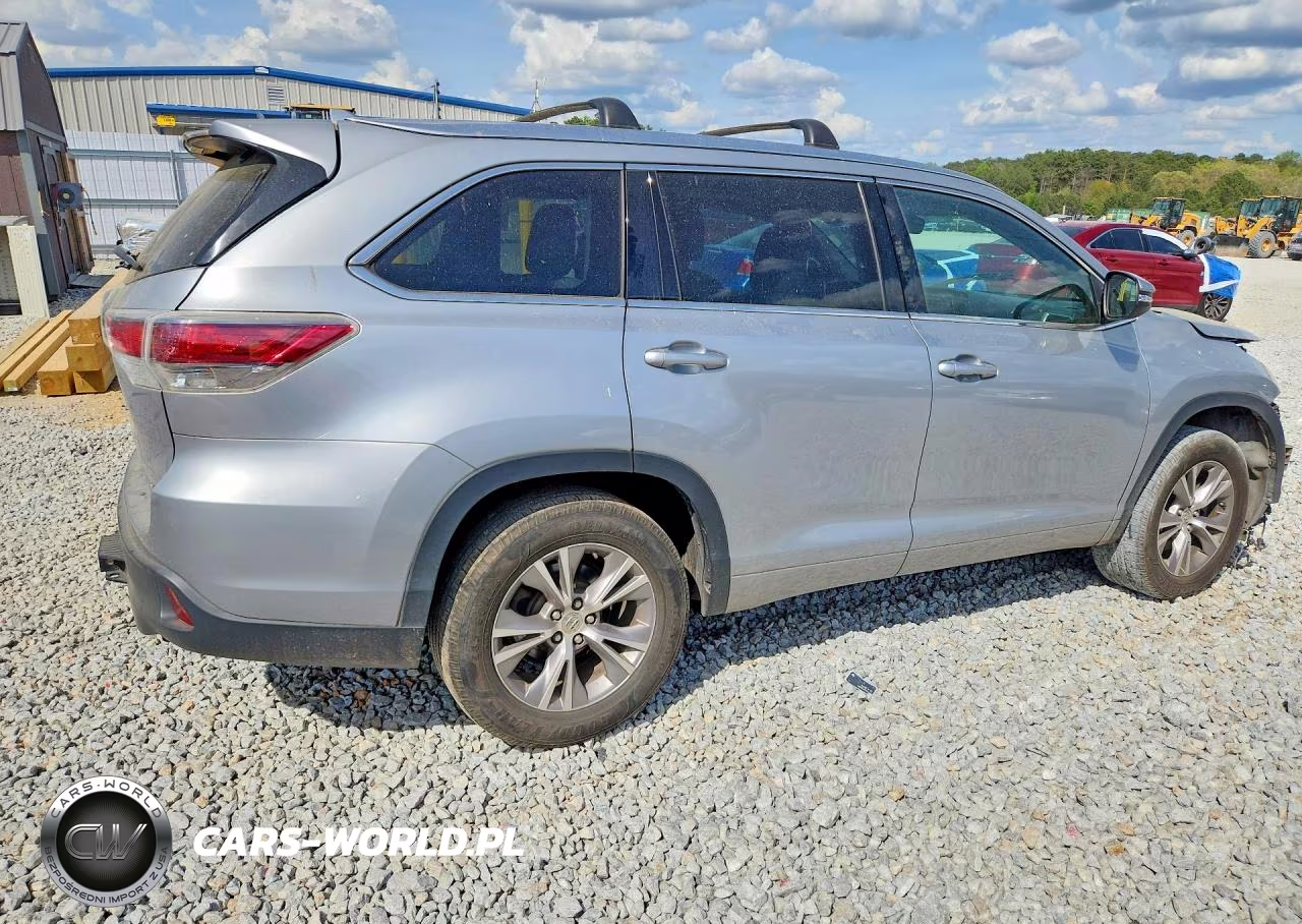 2015 Toyota Highlander Xle VIN:5TDKKRFH8FS104441 - 3