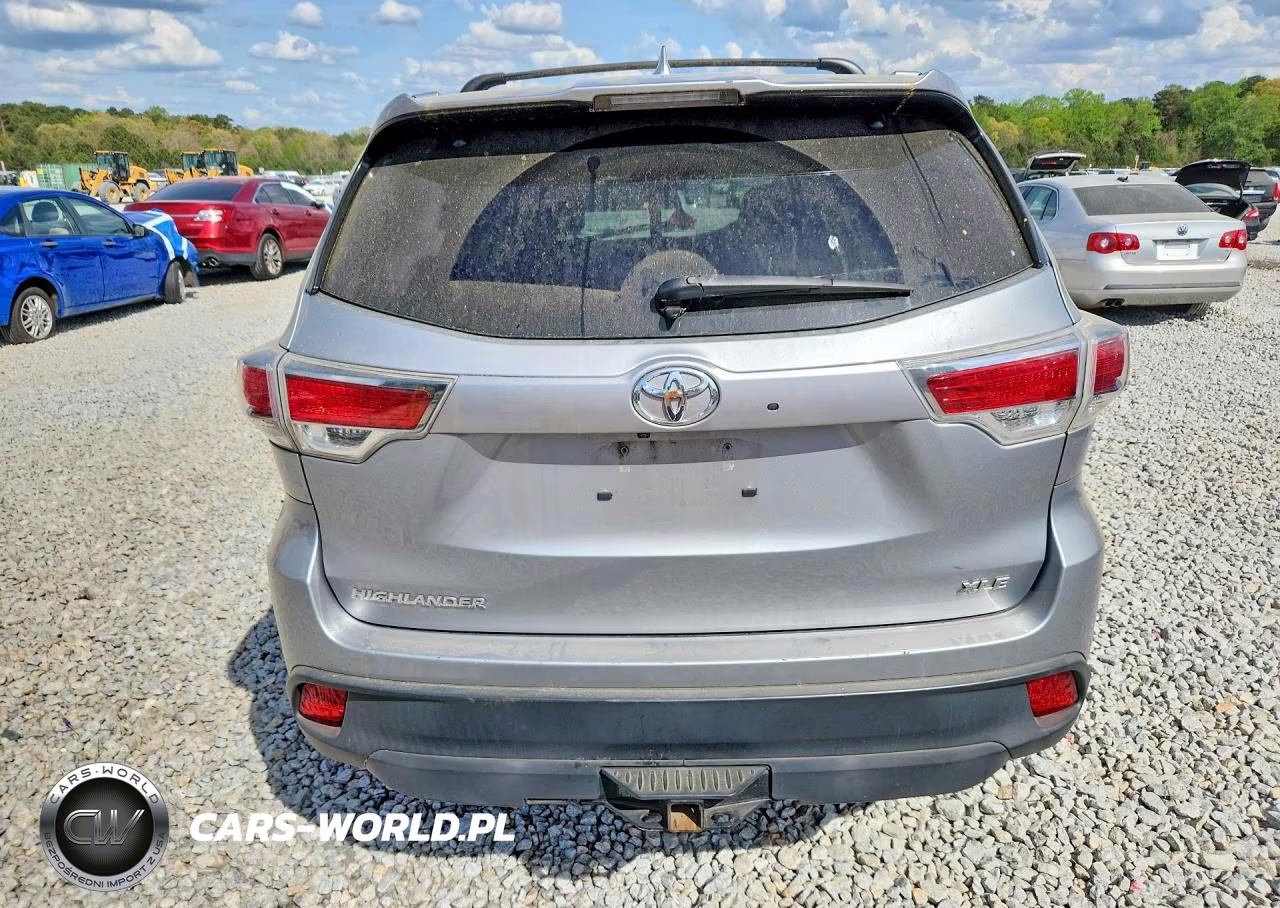 2015 Toyota Highlander Xle VIN:5TDKKRFH8FS104441 - 6