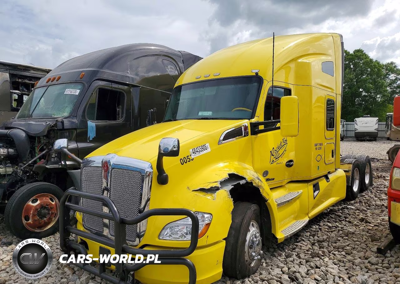2019 Kenworth Construction T680 VIN:1XKYDP9X3KJ222517 - 2