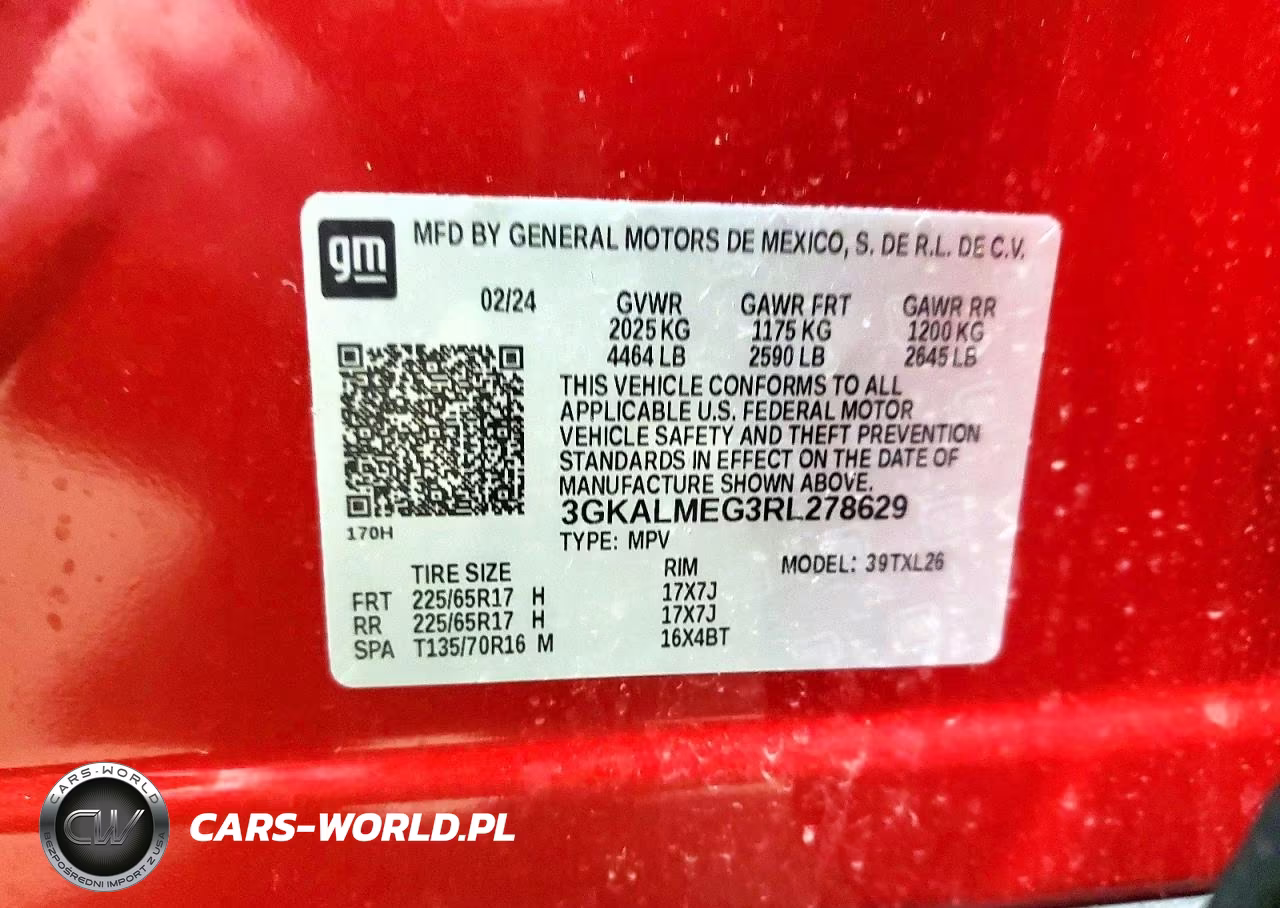 2024 GMC Terrain Sle VIN:3GKALMEG3RL278629 - 14