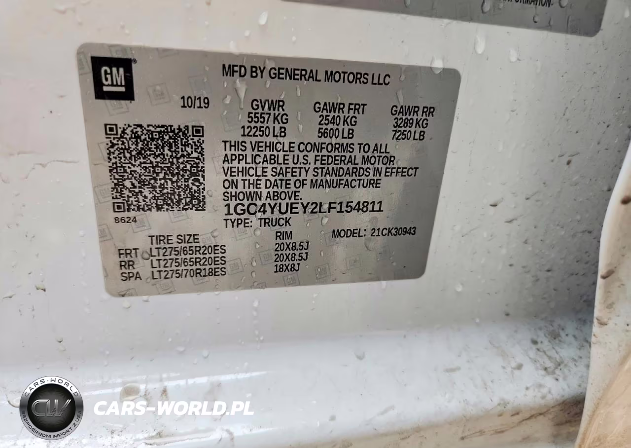 2020 Chevrolet Silverado K3500 Ltz VIN:1GC4YUEY2LF154811 - 14