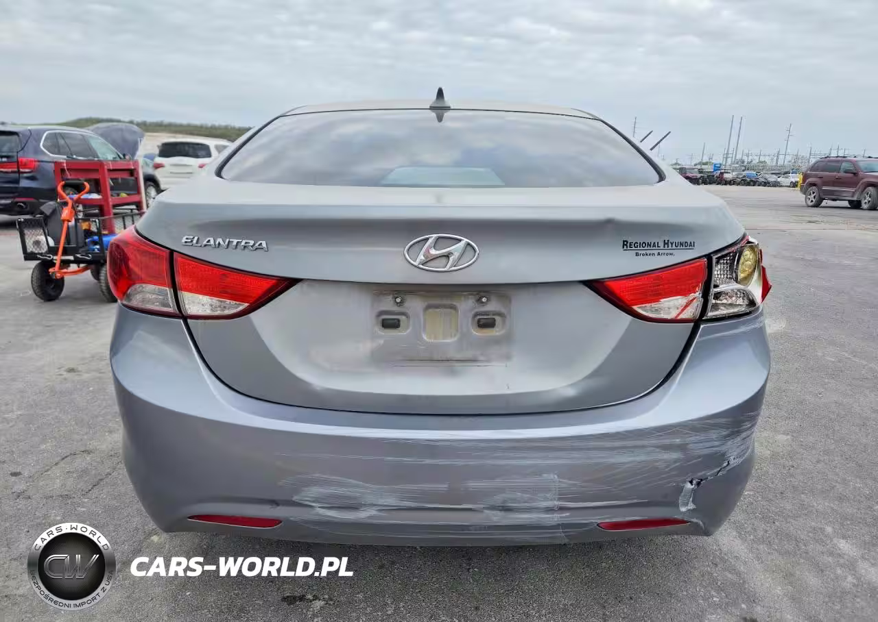 2013 Hyundai Elantra Gls VIN:KMHDH4AE0DU995711 - 6