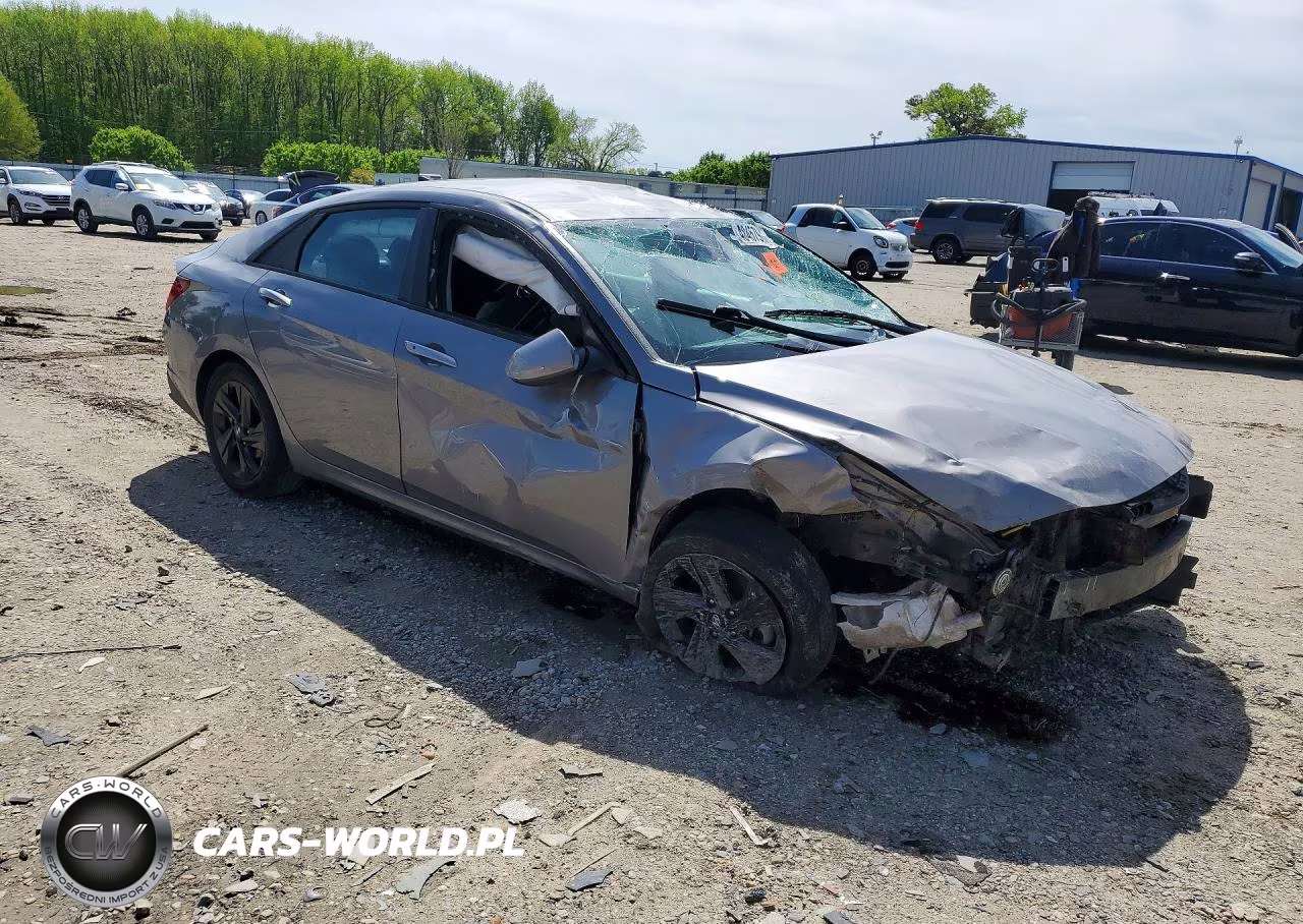 2023 Hyundai Elantra Sel VIN:KMHLM4AG4PU578895 - 4