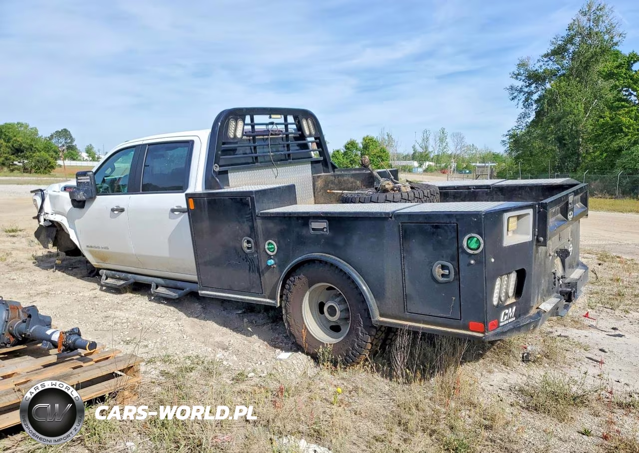 2023 GMC Sierra Hd Flatbed Truck VIN:1GD49SEY3PF116085 - 2