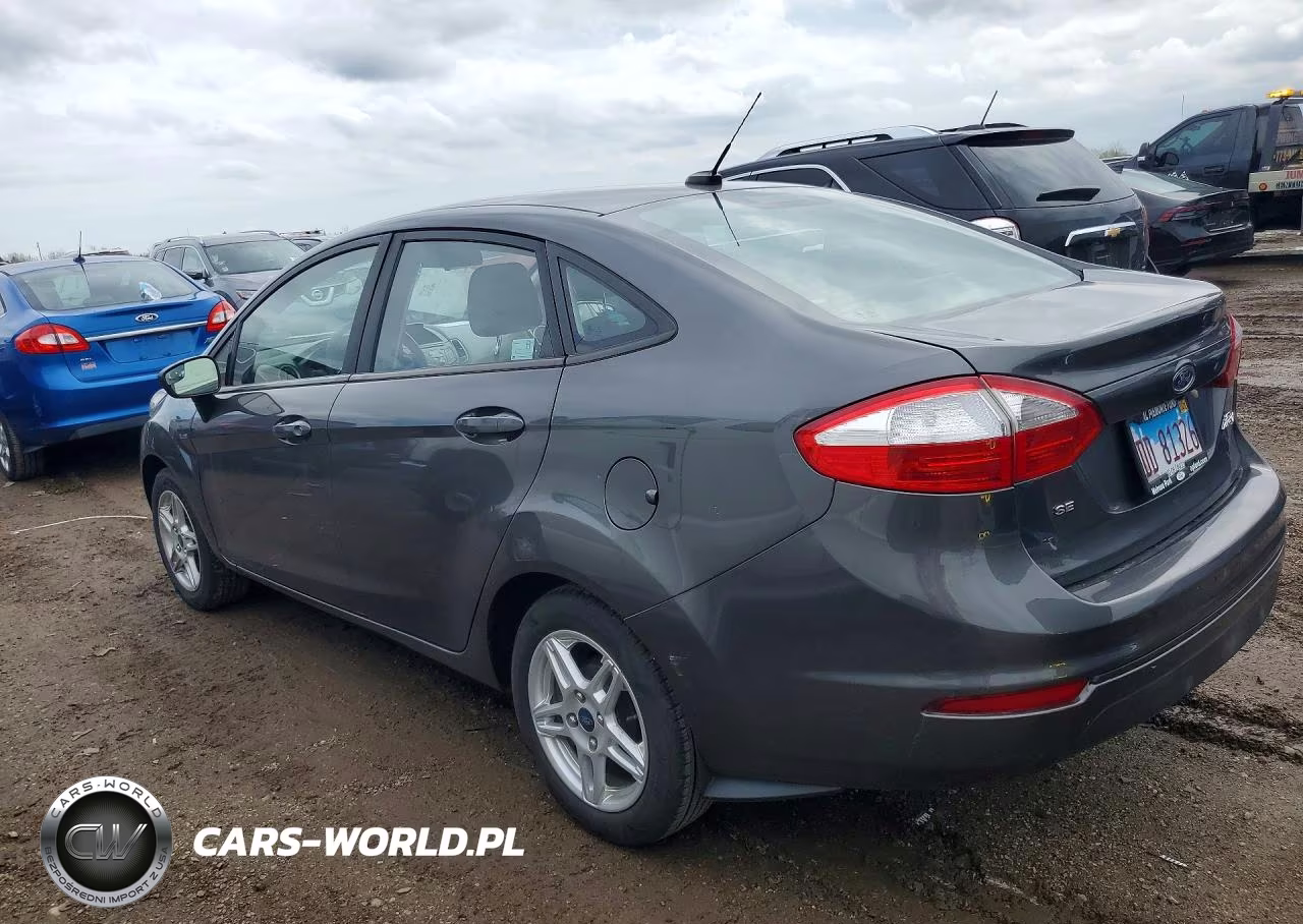 2019 Ford Fiesta Se VIN:3FADP4BJ8KM104378 - 2