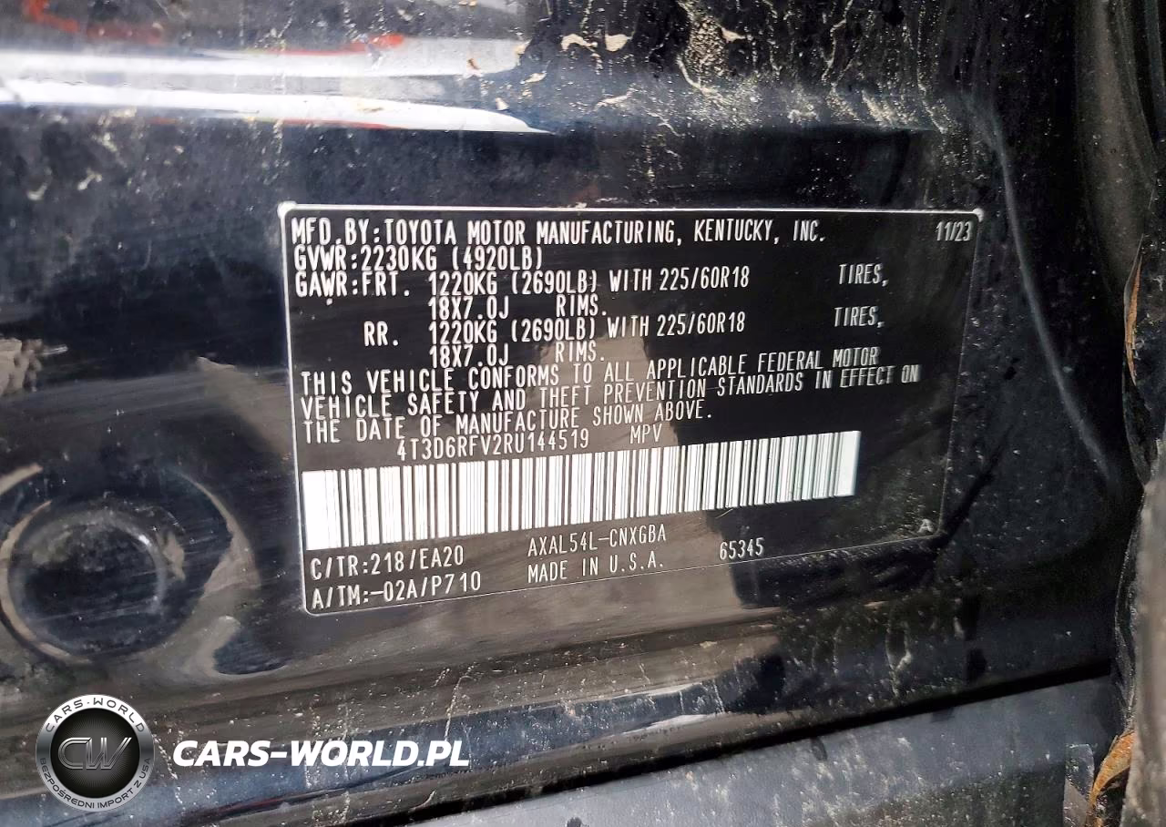 2024 Toyota Rav4 Hybrid Limited VIN:4T3D6RFV2RU144519 - 14