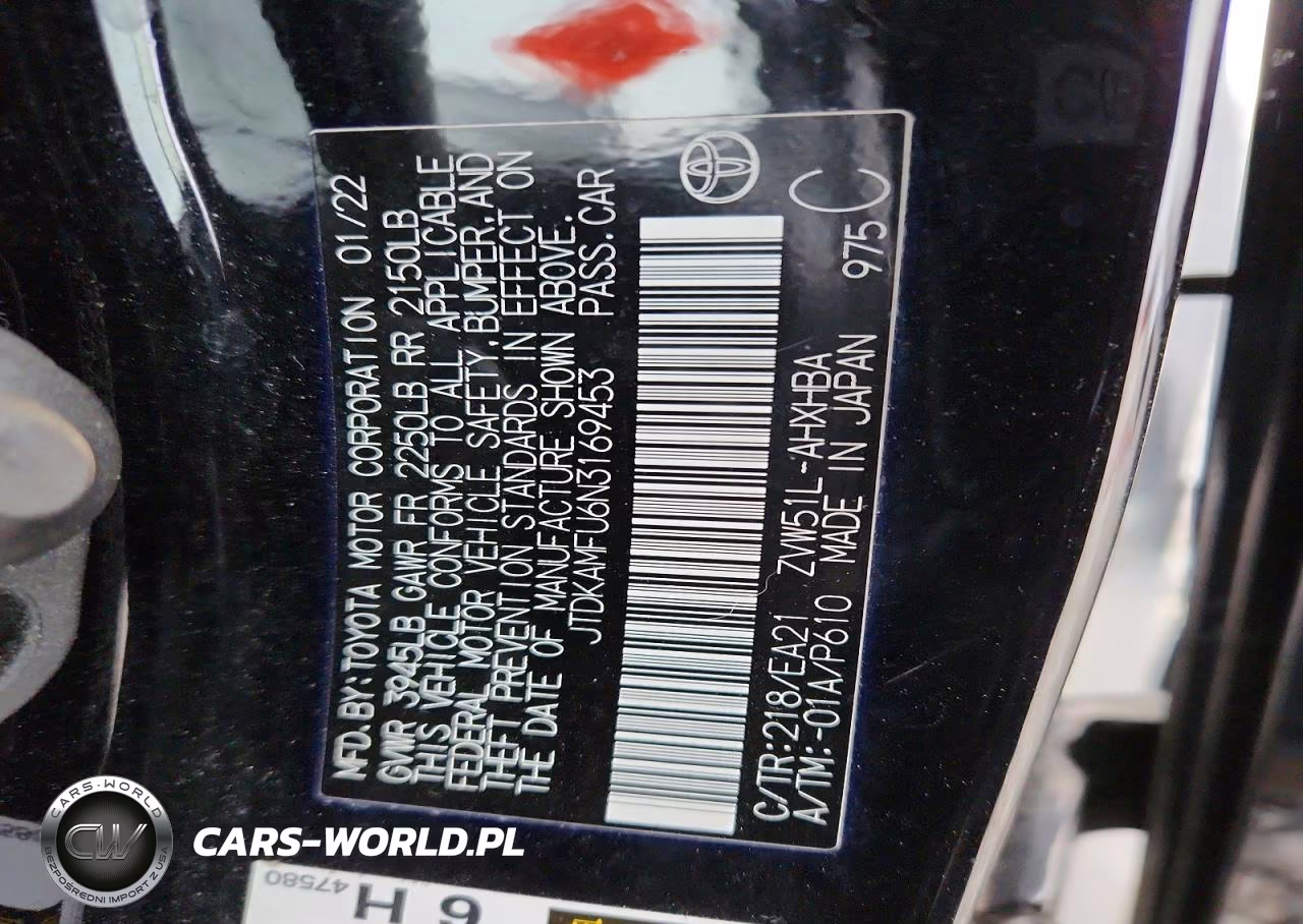 2022 Toyota Prius Limited VIN:JTDKAMFU6N3169453 - 12